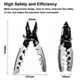 thumbnail image 2 of Mistaha 28-in-1 Multi-Function Wire Stripping Pliers with Safety Lock - High Carbon Steel, Ergonomic Handle, Precise Stripping, Wide Applications, 2 of 5