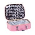thumbnail image 4 of 70-Slot Diamond Storage Box with Bottles Cartoon Princess Print Portable Storage Bag with Zipper for Painting Accessories Tools Nail Art Rhinestones, 4 of 8