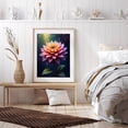thumbnail image 6 of Diamond Art Kit for Adults, Cartoon Dahlia Hot Pink Print No.25 Diamond Painting for Adults Beginners, 5D DIY Diamond Art Painting Kits, Colorful Diamond Painting Craft for Home Decor 12x16, 6 of 7