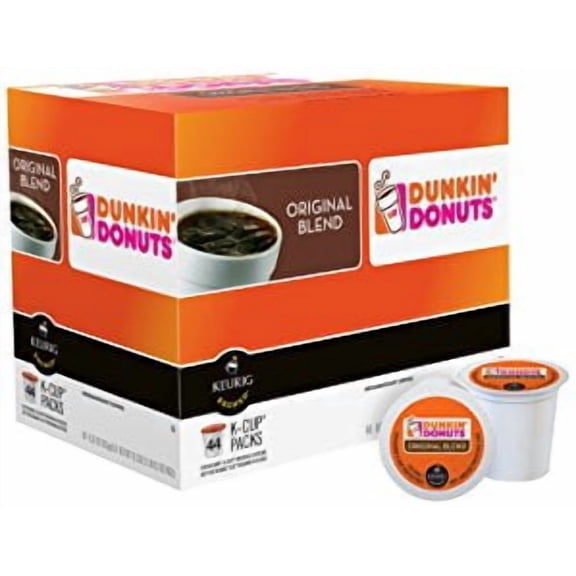 Dunkin' Donuts 2091512 Original Blend Coffee K-Cup Pods Medium Roast 44/Box (006933)