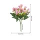 thumbnail image 3 of 2pcs Flores de Cerezo Artificial Decoración del Hogar, Decoraciones de Atmósfera de Boda, Flores Falsas, Durazno Rosa, 3 of 5