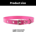 thumbnail image 3 of Fashion Clavicle Chain Belt Punk Rock Styled PU Leather Choker Necklace Adjustable for Parties and Festivals, 3 of 8