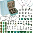 thumbnail image 2 of 66Pcs Bracelet Making Kit Charm Jewelry Making Kit Bracelet Crafts Jewelry Making Supplies Including Beads Pendants Ropes Br, 2 of 8