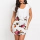 thumbnail image 5 of Vestido con estampado floral y volantes Nikou blanco talla M, 5 of 12
