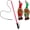red, variant on Interactive Dog Toys - Extendable Flirt Pole with 2pcs Fleece Lure Tugs for Dog Outdoor Entertainment, Train and Exercise, New Blue