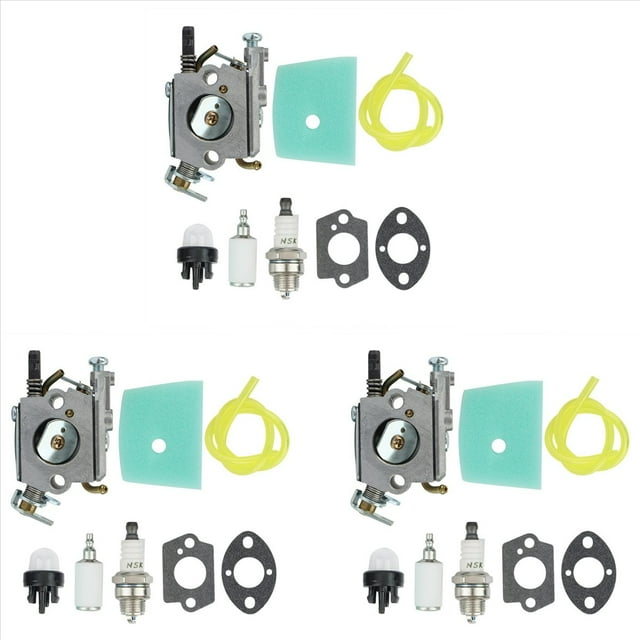 3X Filtro de Aire del Carburador para 123 223 322 323 325 326 327 C1Q-EL24 Recortadoras 503283401