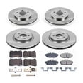 thumbnail image 3 of Power Stop Front and Rear Stock Replacement Brake Pad and Rotor Kit KOE4148, 3 of 8