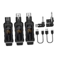 thumbnail image 3 of Transmisor y receptor de guitarra 48V Transmisor y receptor XLR para mezclador de audio con 2 transmisor, 3 of 8