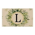 thumbnail image 2 of Spring Door Mat Welcome Eucalyptus Leaf Decor Doormat, Summer Flower Floral Decorative Indoor Outdoor Non-Slip Mat for Home Entrance, Outside Entry, Floor, Patio ,Letter Theme 16x24 Inches, 2 of 4