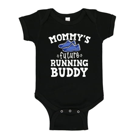 

Mommy s Future Running Buddy Baby Bodysuit One Piece 18 mo Black