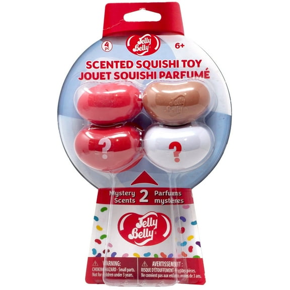 Jelly Belly Scented Squishi Toy Mystery 4-Pack