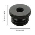 thumbnail image 3 of 6 Pcs Adaptateurs Pratiques pour Support de Micro 1/4 Femelle à 5/8 Mâle (Noir), 3 of 7