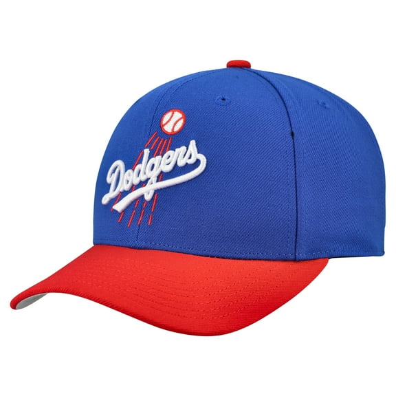 Unisex-Mitchell & Ness  Blue Los Angeles Dodgers Basic Coop Pro Adjustable Hat