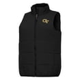 thumbnail image 2 of Women's Antigua  Black Georgia Tech Yellow Jackets Experience Full-Zip Vest, 2 of 3
