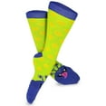 thumbnail image 5 of TeeHee Crazy Fun Novelty Casual Crew Socks for Unisex Adult 3-Pack (9-11, Monsters Polka Dots), 5 of 6