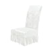 thumbnail image 1 of Cubiertas de Silla de Terciopelo para Sillas de Comedor Estirado con Falda 38-50x45-60cm, Cubierta de Sillas de Comedor de Tela Universal, Antideslizante, de Espalda Alta, para Casa, Hotel, Boda, 1 of 6