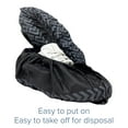 Innovative Haus 100 Pack Black Extra Large Disposable Shoe Covers