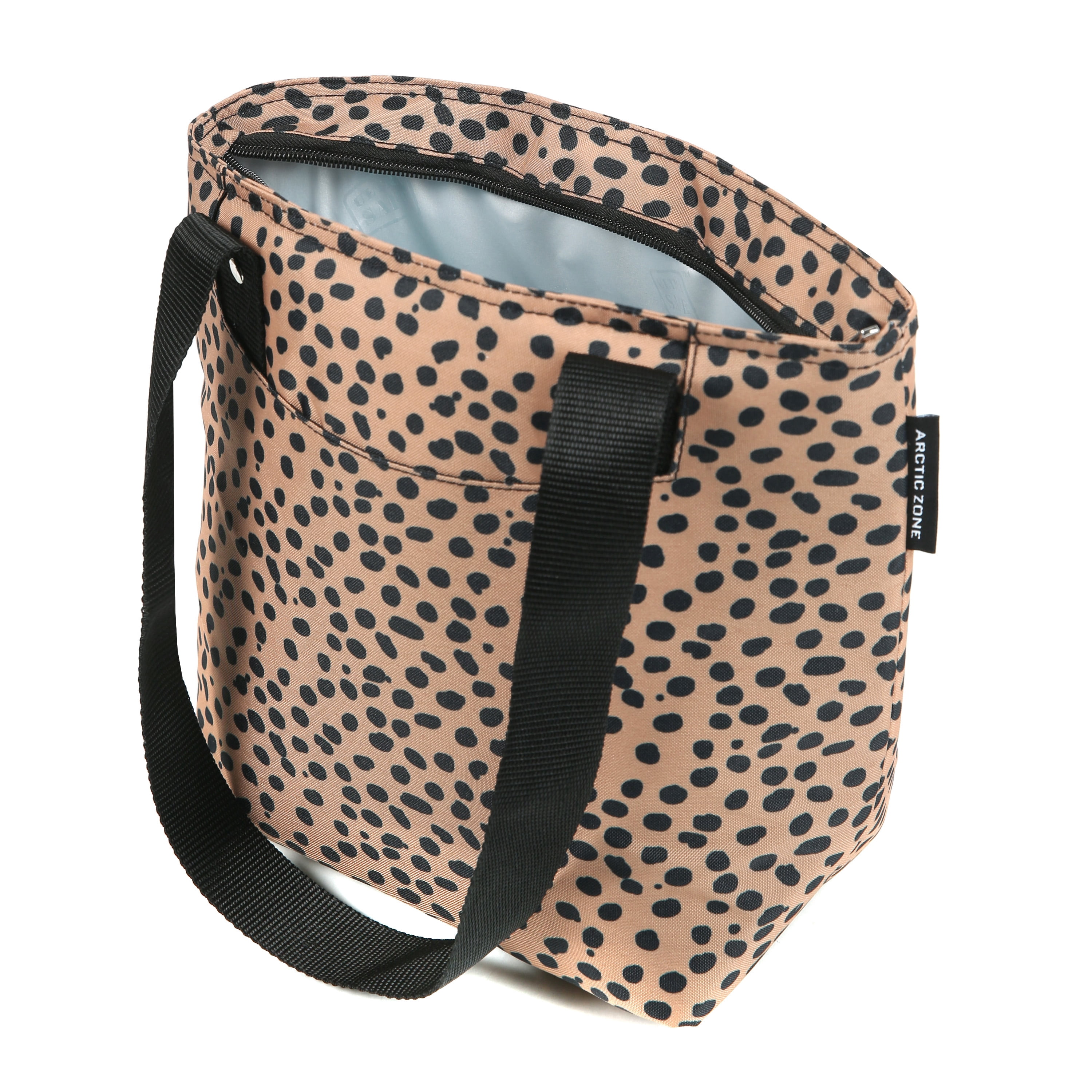 Arctic Zone Metropolis Lunch Tote, Lunch Bag For Women, Leopard Print
