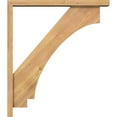 thumbnail image 3 of Ekena Millwork 3 1/2"W x 28"D x 32"H Imperial Block Smooth Bracket w/ Offset Brace, Western Red Cedar, 3 of 25