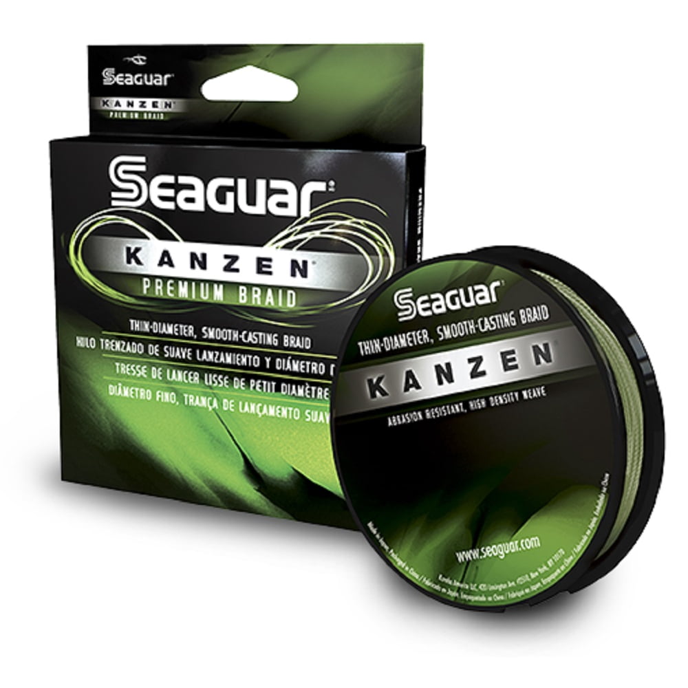 Seaguar Kanzen Premium Braided Fishing Line 300 yd 20lb Green 20KAG300