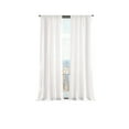 thumbnail image 2 of Martha Stewart Crinkle Sheer Curtain Panel Pair, White, Pole Top, Indoor, Adult, 2 Piece Set, , 48" x 84", 2 of 6
