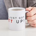 thumbnail image 6 of CafePress - Litt UP Mugs - 11 oz Ceramic Mug - Novelty Coffee Tea Cup, 6 of 6