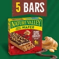 thumbnail image 3 of Nature Valley Crispy Creamy Wafer Bar, Peanut Butter Chocolate, 4g Protein, 5 Bars, 6.5 oz, 3 of 15