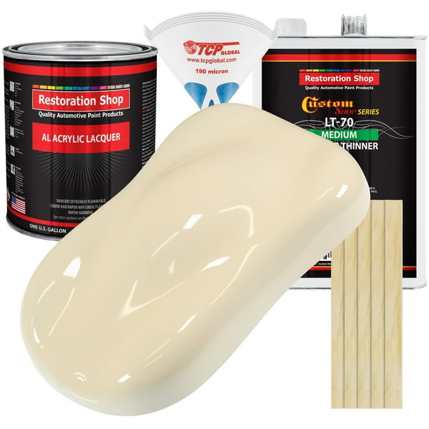 Restoration Shop Wimbledon White Acrylic Lacquer Auto Paint