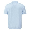 thumbnail image 3 of Men's Cutter & Buck  Powder Blue Pittsburgh Steelers Pike Eco Flora Print Recycled Big & Tall Polo, 3 of 3