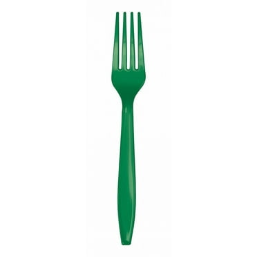 Efavormart 24 Pack | 8" Glossy Gold Heavy Duty Plastic Silverware Forks ...