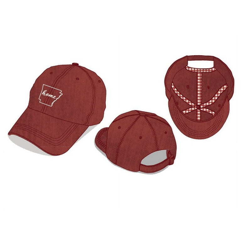 Custom State Outline Vintage Baseball Caps Unisex USA Washed Hats With Personalized State Design Walmart