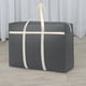 thumbnail image 4 of Yhmxh Organizadores y almacenamiento Bolsa de almacenamiento de viaje, bolsa de mudanza, bolsa de edredón no tejida de gran capacidad, bolsa de lona portátil, práctica Almacenamiento de ducha, 4 of 5