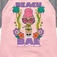 thumbnail image 3 of LOL Surprise! Dolls - Groovy Beach Babe - Toddler & Youth Girls Raglan Graphic T-Shirt, 3 of 5