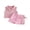 Pink, variant on BemeyourBBs Toddler Baby Girl Summer Clothes Little Baby Girl Summer Outfits Ribbed Knit Turn Down Collar Sleeveless Tank Vest Tops Bowknot Print Skort Shorts Skirt Set