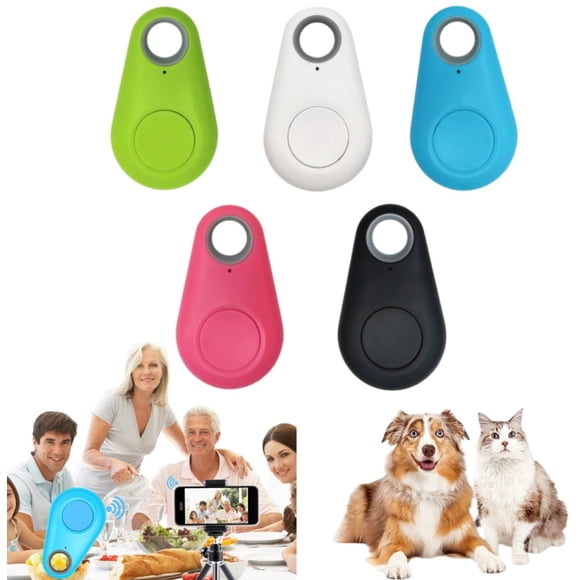 5-piece Mini GPS tracker with anti-loss function - fast location tracking - Key finder - Pet tracker - 3.1*1.1*5.2 cm - Home phone key, luggage location tracking - Available in black, white, red,
