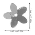 thumbnail image 4 of OULII 1 Set Silver Sequins for Sewing Clothes Bags Diy Projects Fine Workmanship, 4 of 8