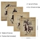 thumbnail image 2 of 4 piezas de pintura de pared de vaquero occidental, cuadro de equitación, impresiones de pared, periódico vintage, lienzo al óleo, decoración de cueva de hombre, 2 of 7