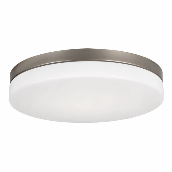 AFX Oscar 14" Flush Mount Satin Nickel