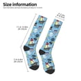 thumbnail image 2 of Sikiie Pirate Marine Animals Knee Socks, High Socks Long Stretchy Sock Women Knee High Stocking, Long Socks for Women, 2 of 6