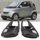 thumbnail image 3 of Decoración Interior Manija De Puerta Cubierta De Cuenco Embellecedor Estilo Fibra De Carbono Reemplazo Para Smart Fortwo W451 Facelift 2011-2014, 3 of 7