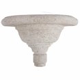 thumbnail image 1 of Benzara BM145647 Round Concrete Wall Shelf, White, 1 of 1