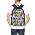 thumbnail image 4 of Fuzoiu Llamas Colorful Print Large Capacity Backpack,Travel Backpack,Laptop Bag,College School Rucksack Bag,for School, Travel & Outdoor Activities, 4 of 6