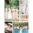 thumbnail image 4 of Set Hand Fans Cosweet 60 para boda con etiquetas de agradecimiento y bolsas, 4 of 7