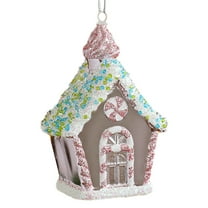 Gnwei Christmas Candy Ornaments Christmas Tree Decorations Candy Lollipop Ice Cream Cake Ornaments for Xmas Tree Topper DIY Indoor Home Office Holiday Vase Gifts Party Decor