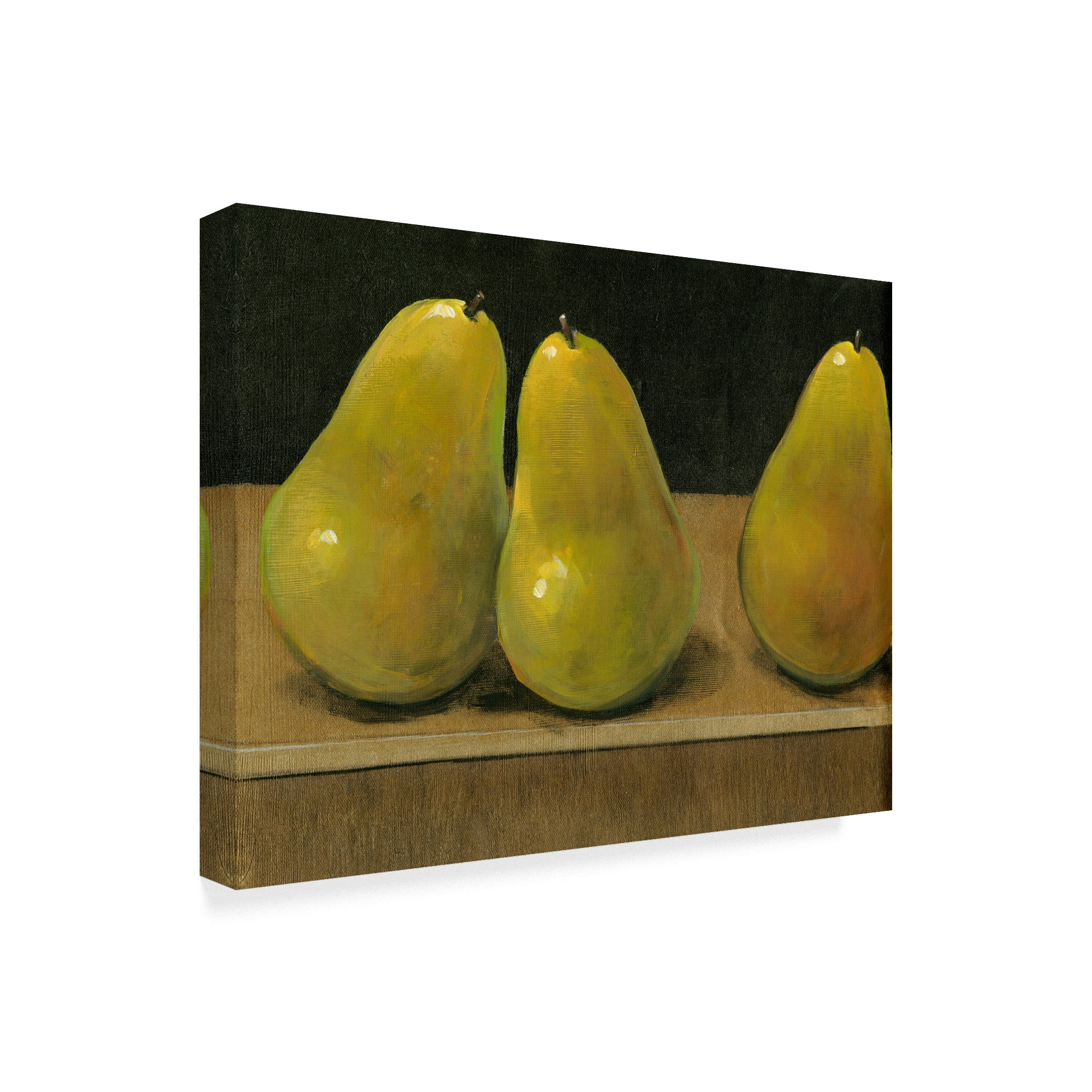 Trademark Fine Art 'Pear Study' Canvas Art by Tim OToole