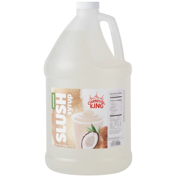 Concession Stand Slushy Syrup 5:1 Concentrate - 1 Gallon Bulk Food Service - Multiple Flavors