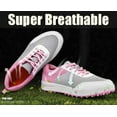 thumbnail image 2 of Golf Shoes Women's Outdoor Breathable Anti-skid Golf Shoes Running Shoes Sneakers for Women, 2 of 7