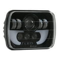 thumbnail image 5 of Motorcycle Square Headlight,5x7in Square LED Headlight Motorcycle Square Headlamp Square LED Headlight Exquisite Design, 5 of 5