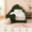 Green, variant on CZBZ Twin Dinosaur Bed with Upholstered Boucle Fabric, Solid Wood Platform Bed Frame with Safety Guardrails, Cute Bed, Noise-Free, No Box Spring Needed, 300LBS Capacity, Easy Assembly