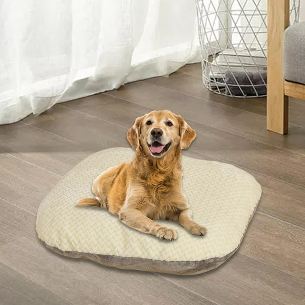 Kennel Pad Warm Breathable Cushion Soft Dog Crate Bed for Dogs Rabbits Puppy M